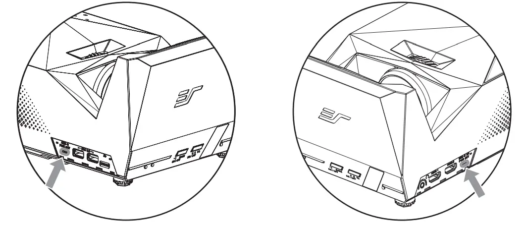 EliteProjector Ultra Short Throw Projector for Home Theater-12