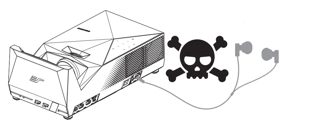 EliteProjector Ultra Short Throw Projector for Home Theater-20