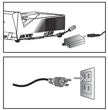 EliteProjector Ultra Short Throw Projector for Home Theater-6