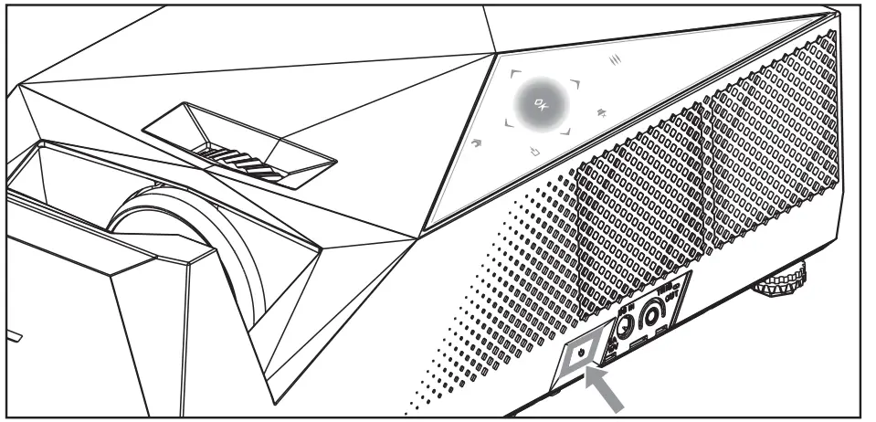 EliteProjector Ultra Short Throw Projector for Home Theater-8