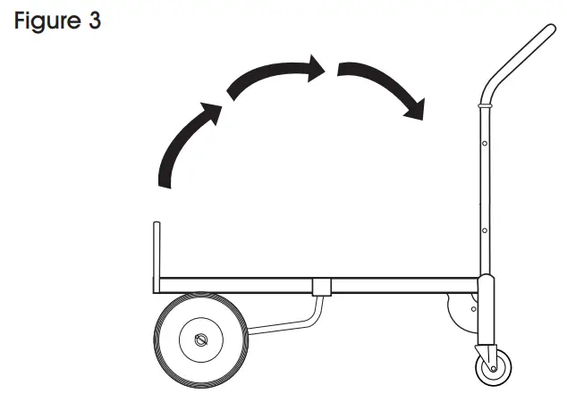 ULINE H-966, H-2401 Convertible Steel Hand Truck - figure 3