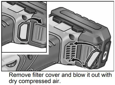 FLEX PE 150 18.0-EC Professional Cordless Rotary Polisher Instruction Manual - Cleaning