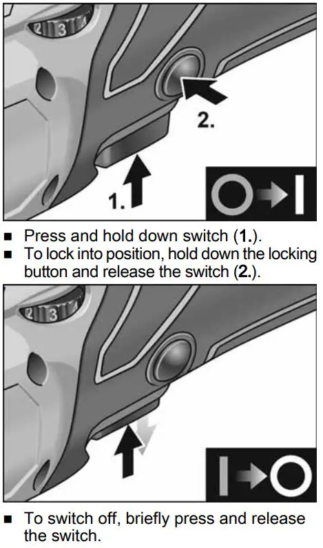 FLEX PE 150 18.0-EC Professional Cordless Rotary Polisher Instruction Manual - Continuous operation