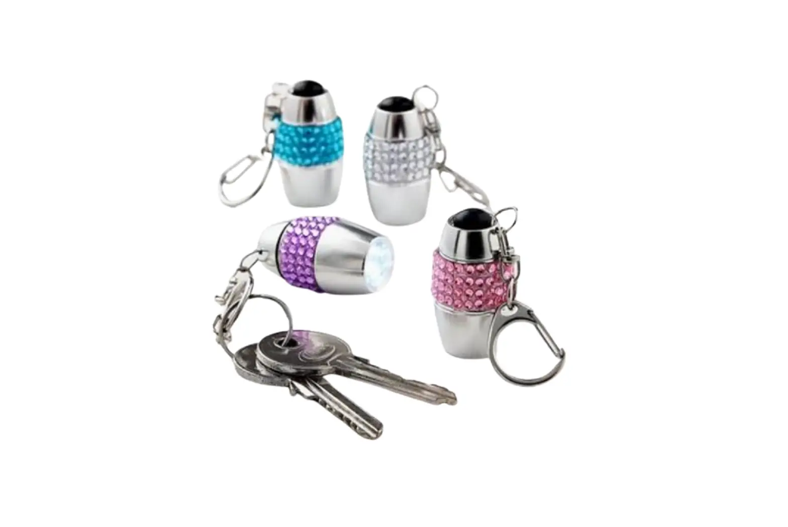 Coopers Of Stortford H870 Set 4 Jewelled Torch Keyrings Instruction Manual