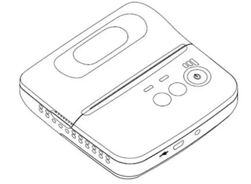 SPRT SP-RMT9 BT Portable Thermal Printer