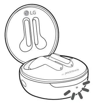 LG HBS-FN6 Bluetooth Stereo Headset - Battery Status