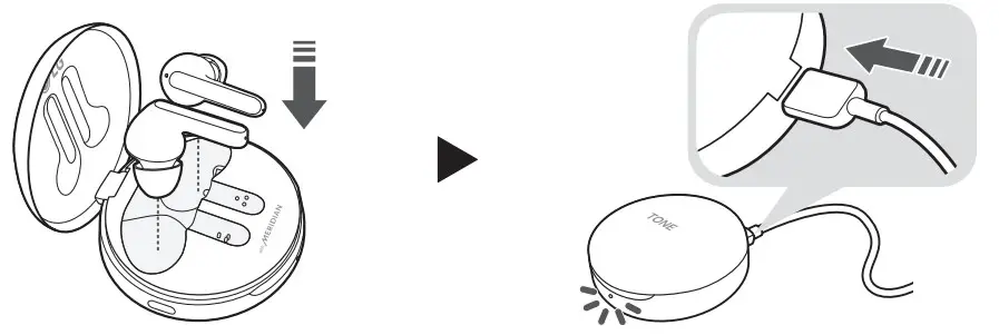 LG HBS-FN6 Bluetooth Stereo Headset - Wired Charging