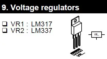 velleman K8042 Symmetric 1A Power Supply-16