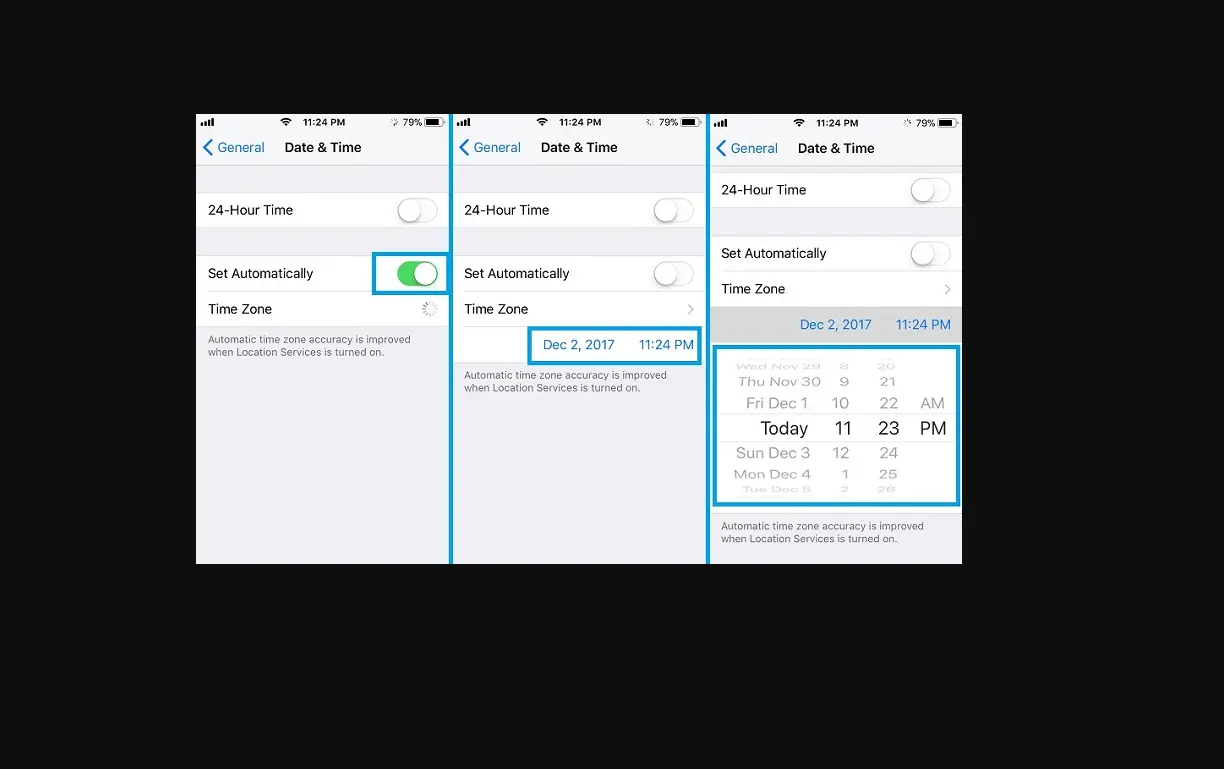 Set The Date And Time On Iphone