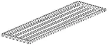 THORLABS LFES1 Shelf for LFE Series Enclosure Frames-3