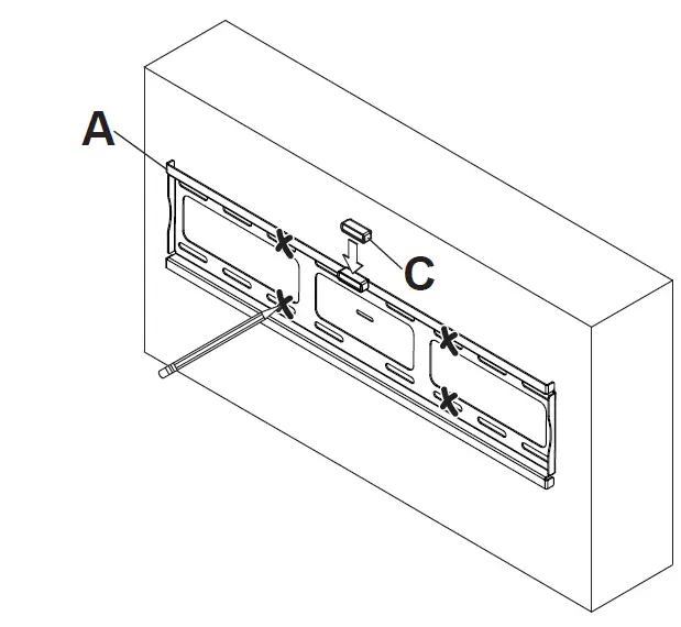 peerless-AV-TVFT665 -TruVue-Universal-Flat-Tilt-Wall-Mount-fig 10