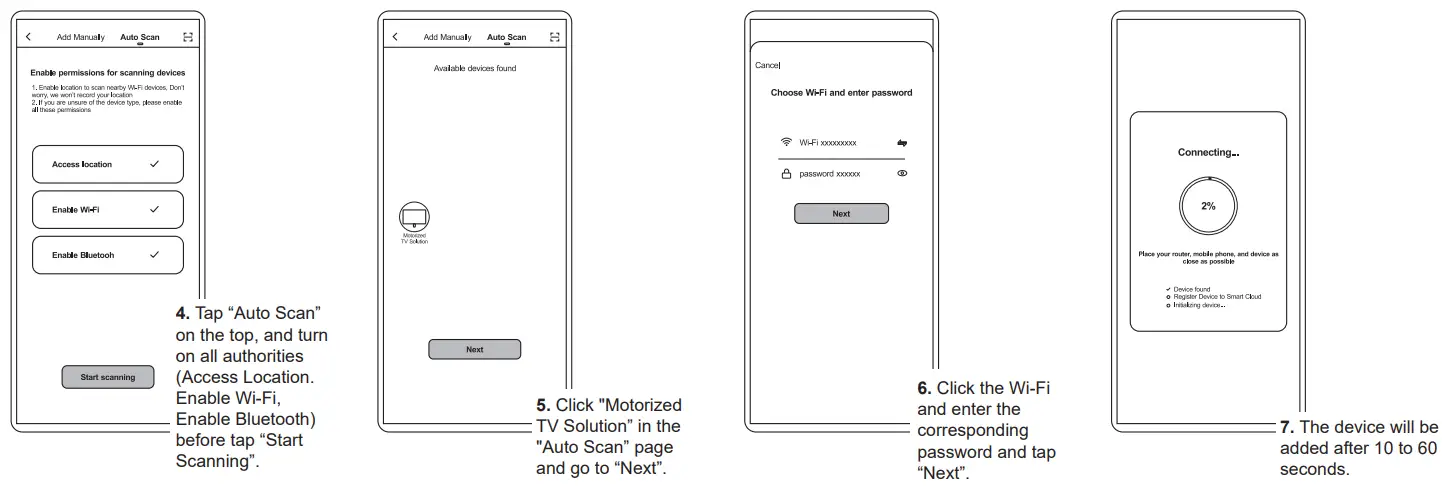 SpeaKa PROFESSIONAL SP-TVCM-520 TV Wall Mount - fig 1