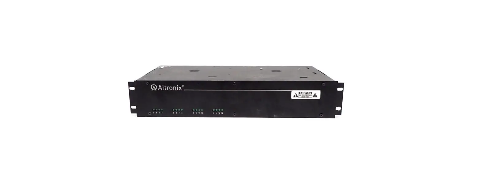 Altronix R615dcul Dc Cctv Rack Power Installation Guide Altronix R615dcul Dc Cctv Rack Power Installation Guide