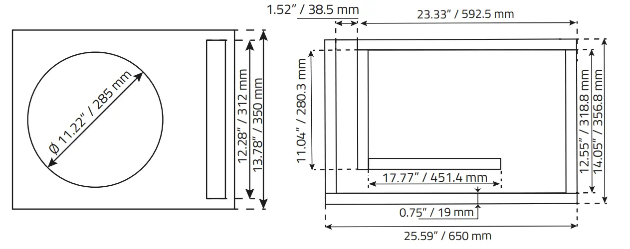 Recommended Box Dimension