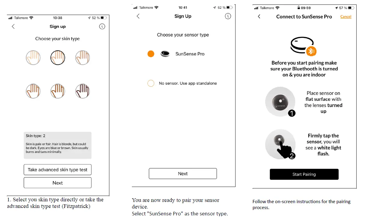 SUNSENSE Pro UV Tracker 3
