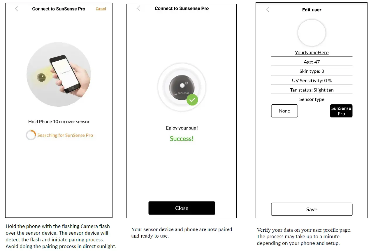 SUNSENSE Pro UV Tracker 4