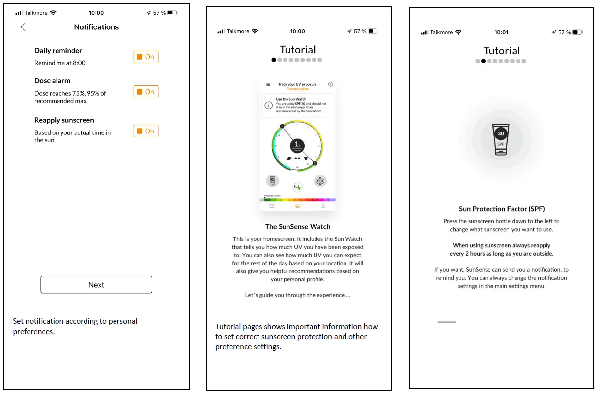 SUNSENSE Pro UV Tracker 5