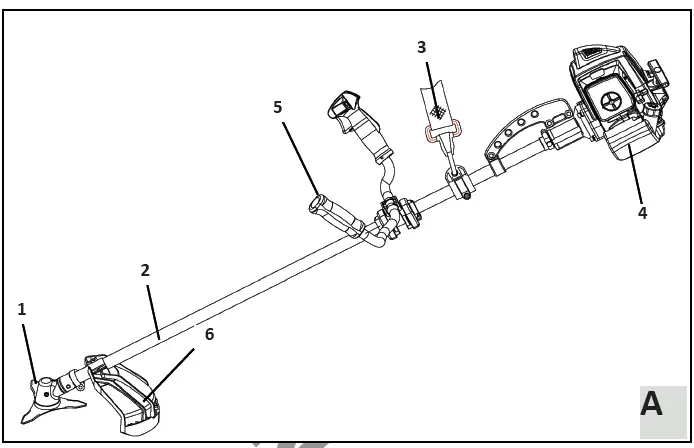 NAKAYAMA-PB5221-Gasoline-Mowe-FIG 1