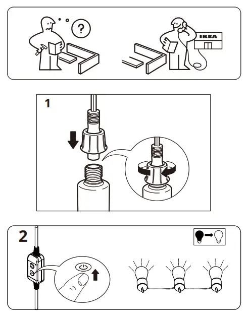 IKEA J2226F KASTTAG String Lights - fig