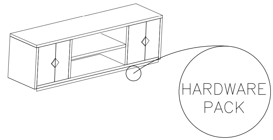 ASHLEY A4000512 Accent Cabinet - Figure 2