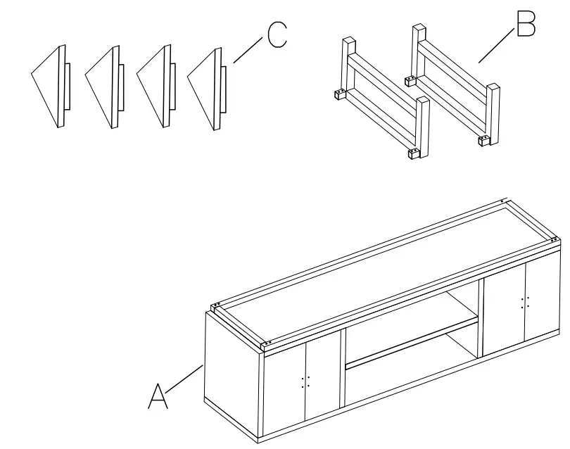 ASHLEY A4000512 Accent Cabinet - Figure 3