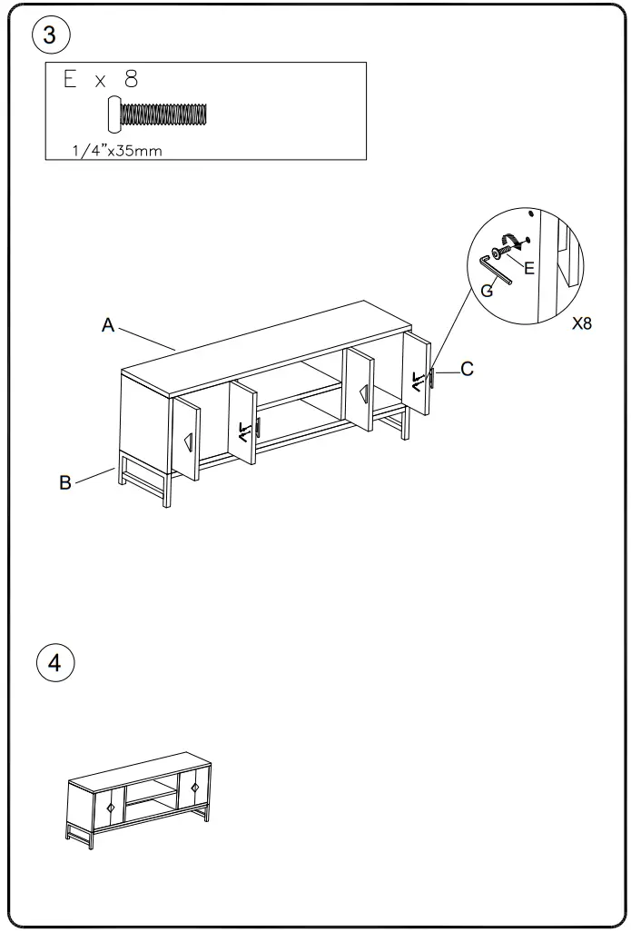 ASHLEY A4000512 Accent Cabinet - Figure 5