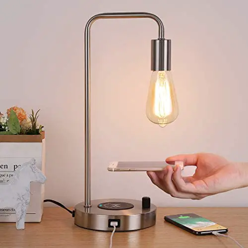 DONGGUAN YI RUI ELECTRONIC TECHNOLOGY WLT-NV22 Nova Adjustable Desk Lamp and Wireless Charger-FIG1