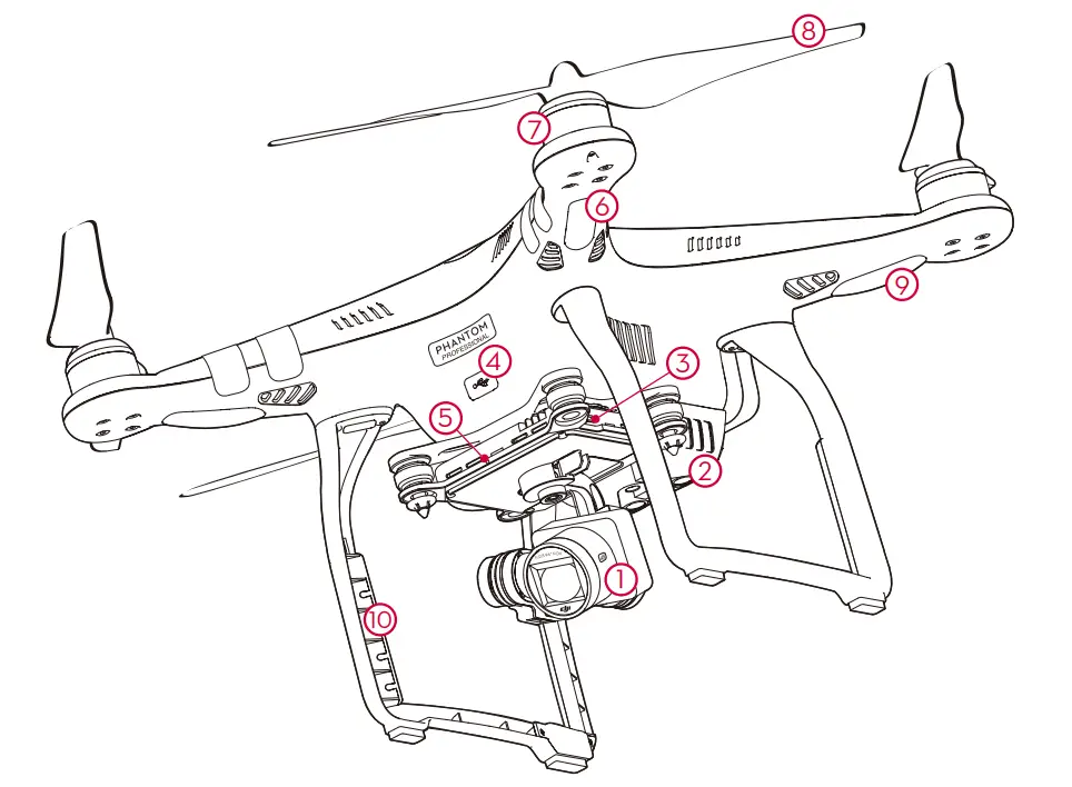 dji PHANTOM 3 AIR MAVIC MINI Drone - Figure 1