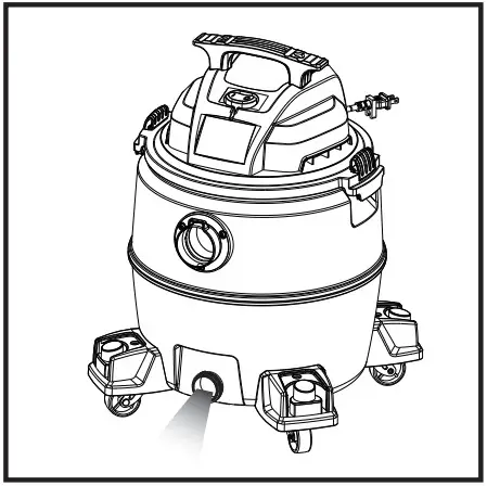 STANLEY SL18116P 6 Gallon Wet Dry Vacuum - TANK