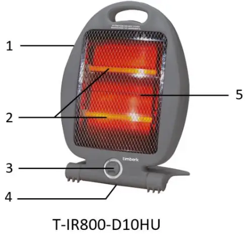 timberk-T-IR600-D10HU-Electric-Infrared-Heater-fig-2