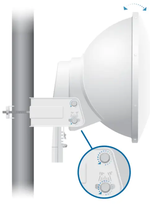 UBIQUITI AF-5G23-S45 -Aligning the Antenna4
