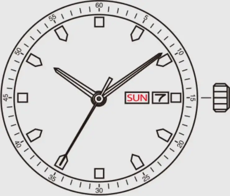 MIYOTA Cal. 2305 Watch Movement