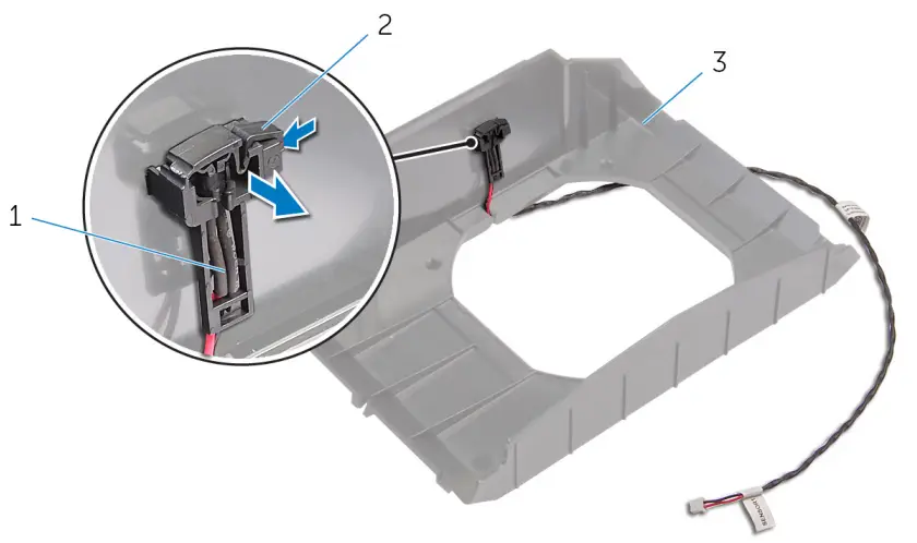 ALIENWARE Area-51 R4 Gaming Desktop - hard-drive assembly 23