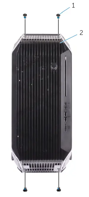 ALIENWARE Area-51 R4 Gaming Desktop - hard-drive assembly 39