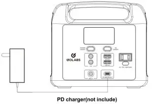 FIG 7 Charge by PD mode
