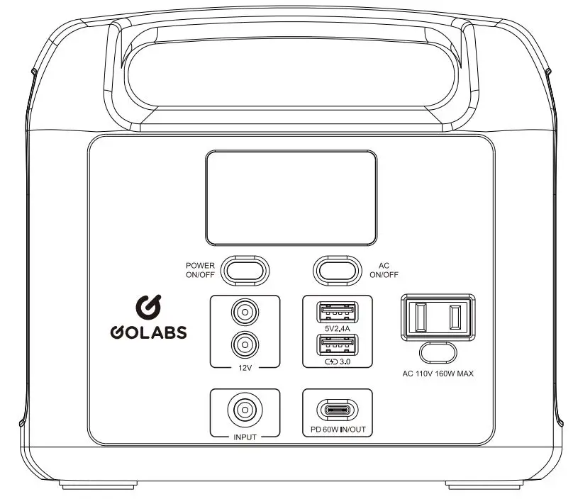 Golabs R150 Portable Power Station User Manual Golabs R150 Portable Power Station User Manual