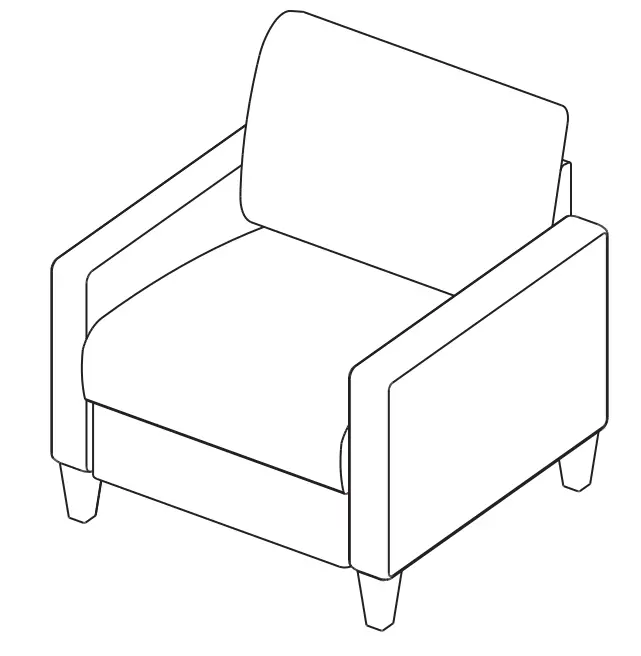 homestyles 200 -10-FB80 Sofa 