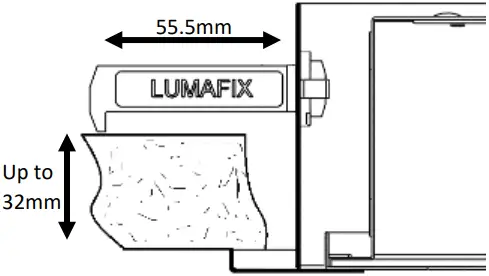 Dextra MOD RGBW Luminaire Ceiling Light A5