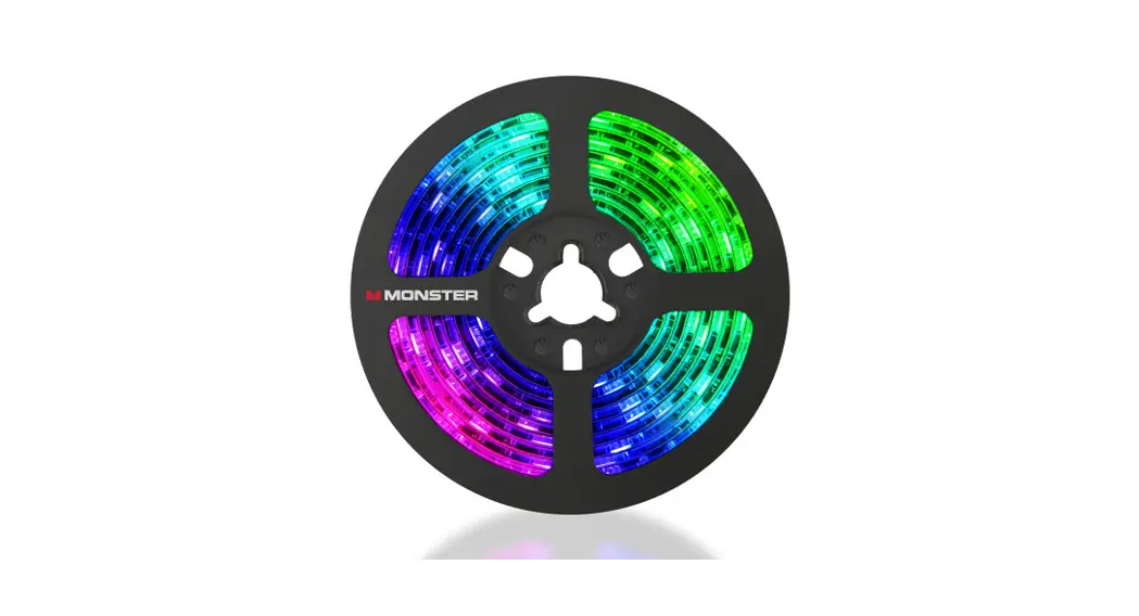 Monster Wlb7-1023 Multi Color Rgb Led Strip With Ir Remote Control User Manual