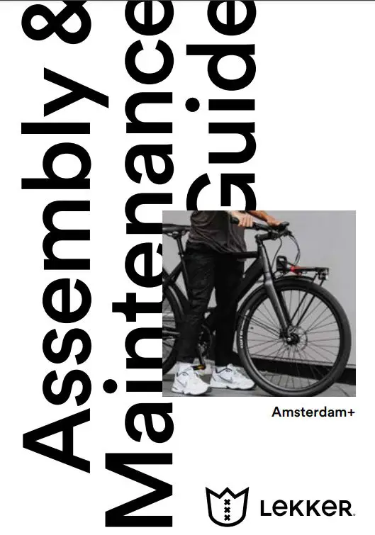 LeKKeR Amsterdam+ Bicycle eBike User Manual