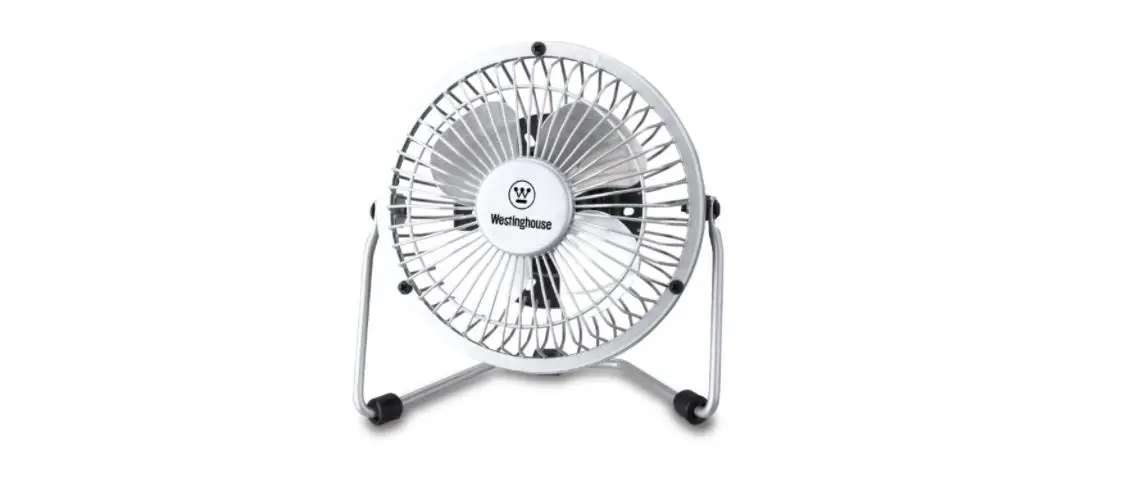 Westinghouse Wsfd100as 4 Inch Mini Usb Desk Fan Instruction Manual