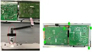 BenQ LCD Monitor PD2700U Recycle Disassemble - Remove SHD and PCB 2