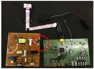 BenQ LCD Monitor PD2700U Recycle Disassemble - Remove SHD and PCB 3