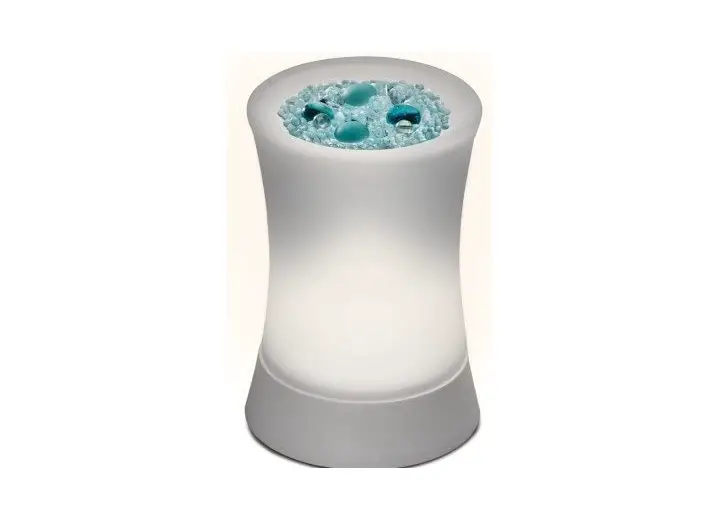 Homedics Es-hf1lg Envirascape Glass Luminary With Aroma Instruction Manual And Warranty Information