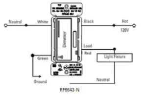 EATON RF9643-N Z Wave Plus Wireless Universal Dimmer - requires one Dimmer)