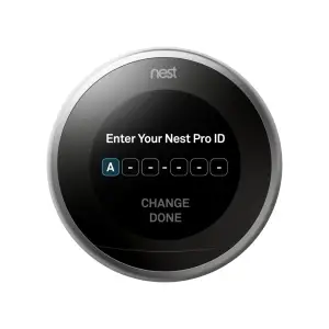 Google Nest T3007ES Smart Thermostat for Home - Entering y