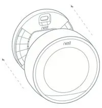 Google Nest T3007ES Smart Thermostat for Home - display