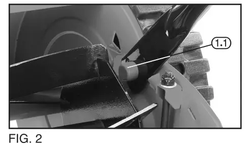 DRAPER 84749 Hand Push Lawn Mower - PREPARING FIG 2