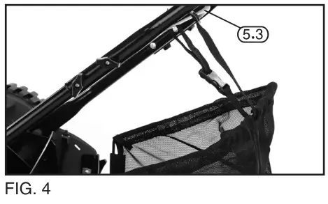 DRAPER 84749 Hand Push Lawn Mower - PREPARING FIG 4