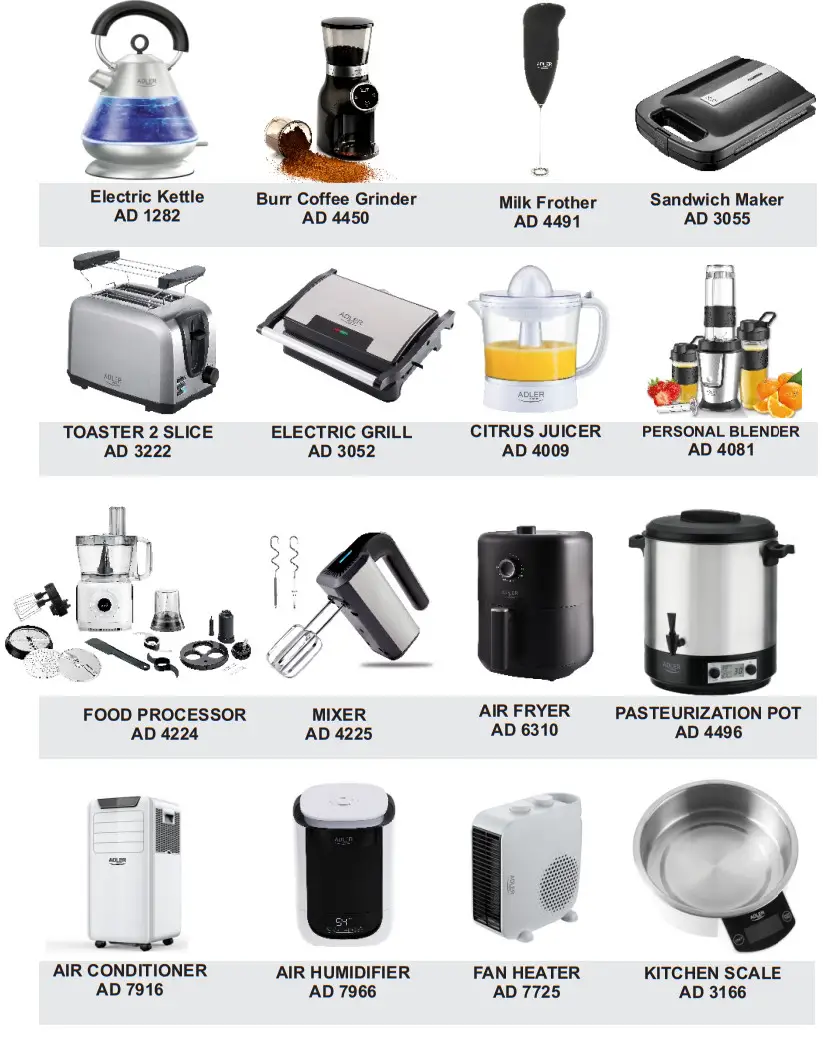 ADLER AD8176 180 kg Base - fig1